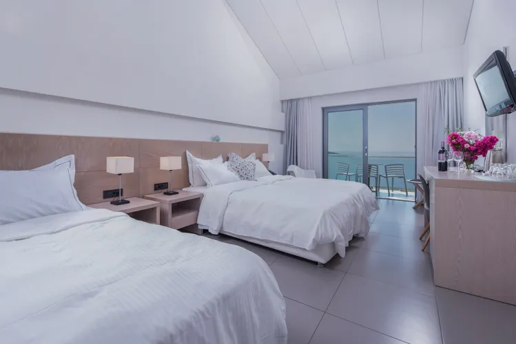 Adrina Hotel room — swimming holiday Greece