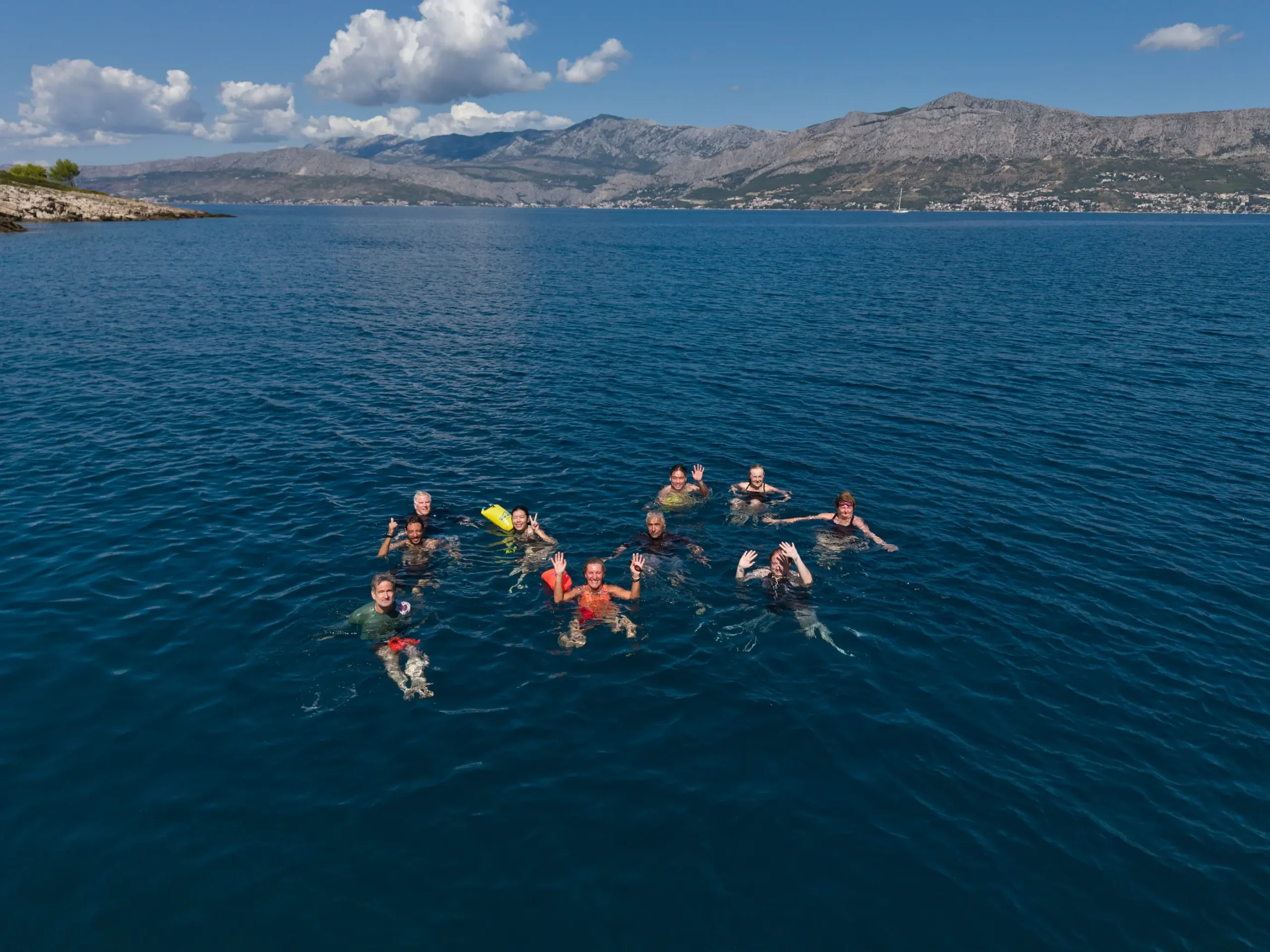 Swim Traveller group — Croatia 2025