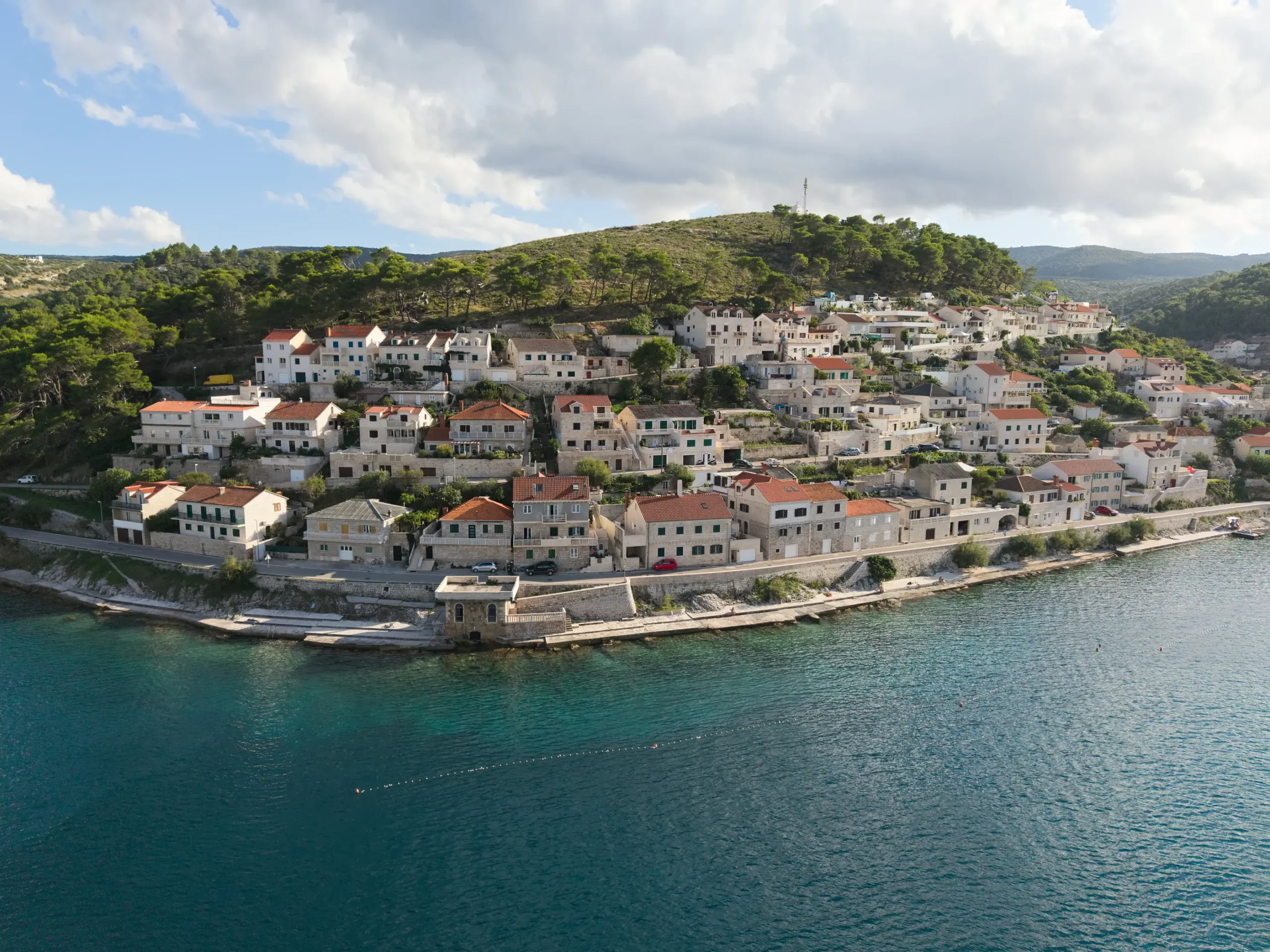 Croatia scenic shore