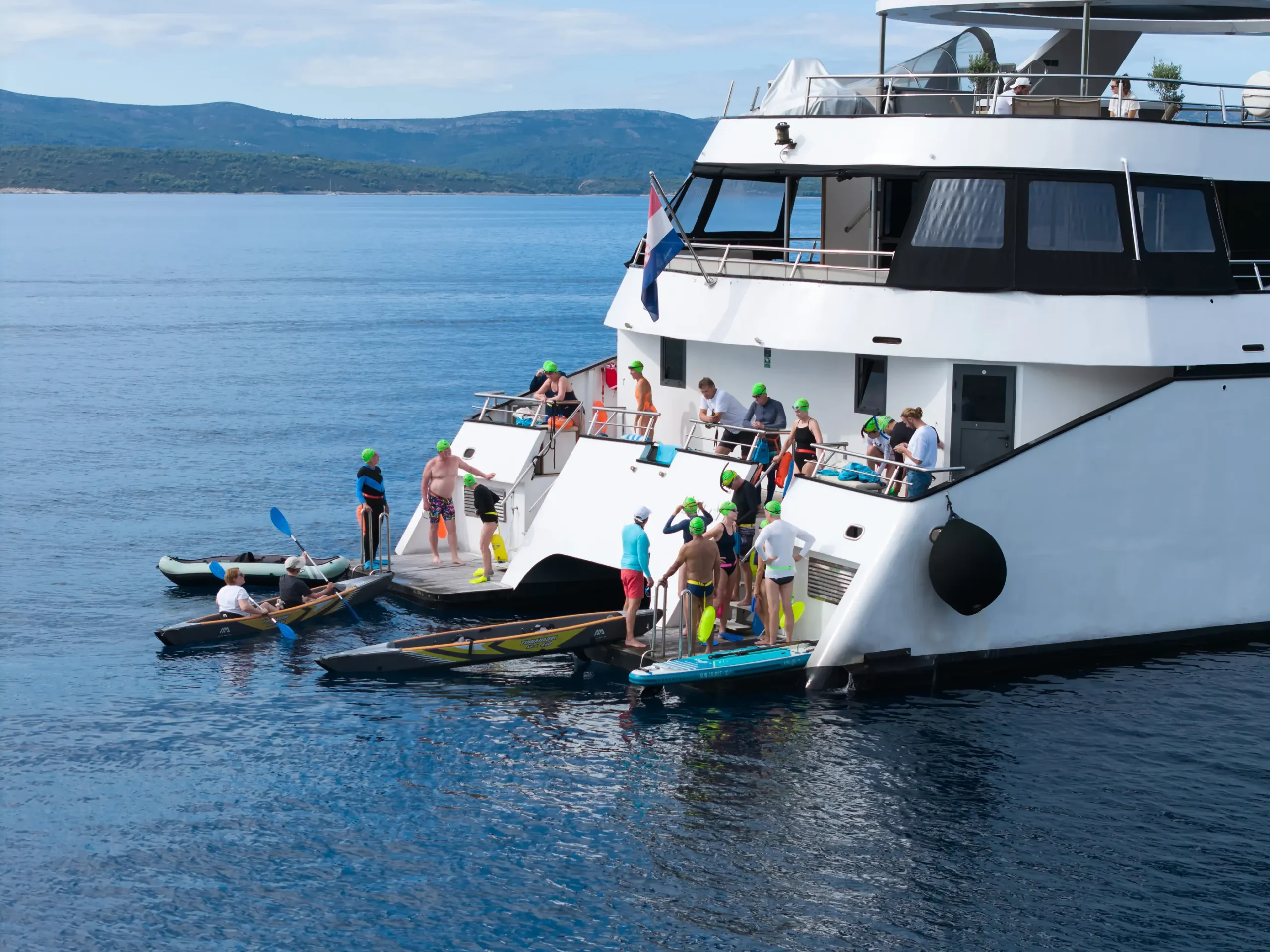 Open water swimmers Croatia