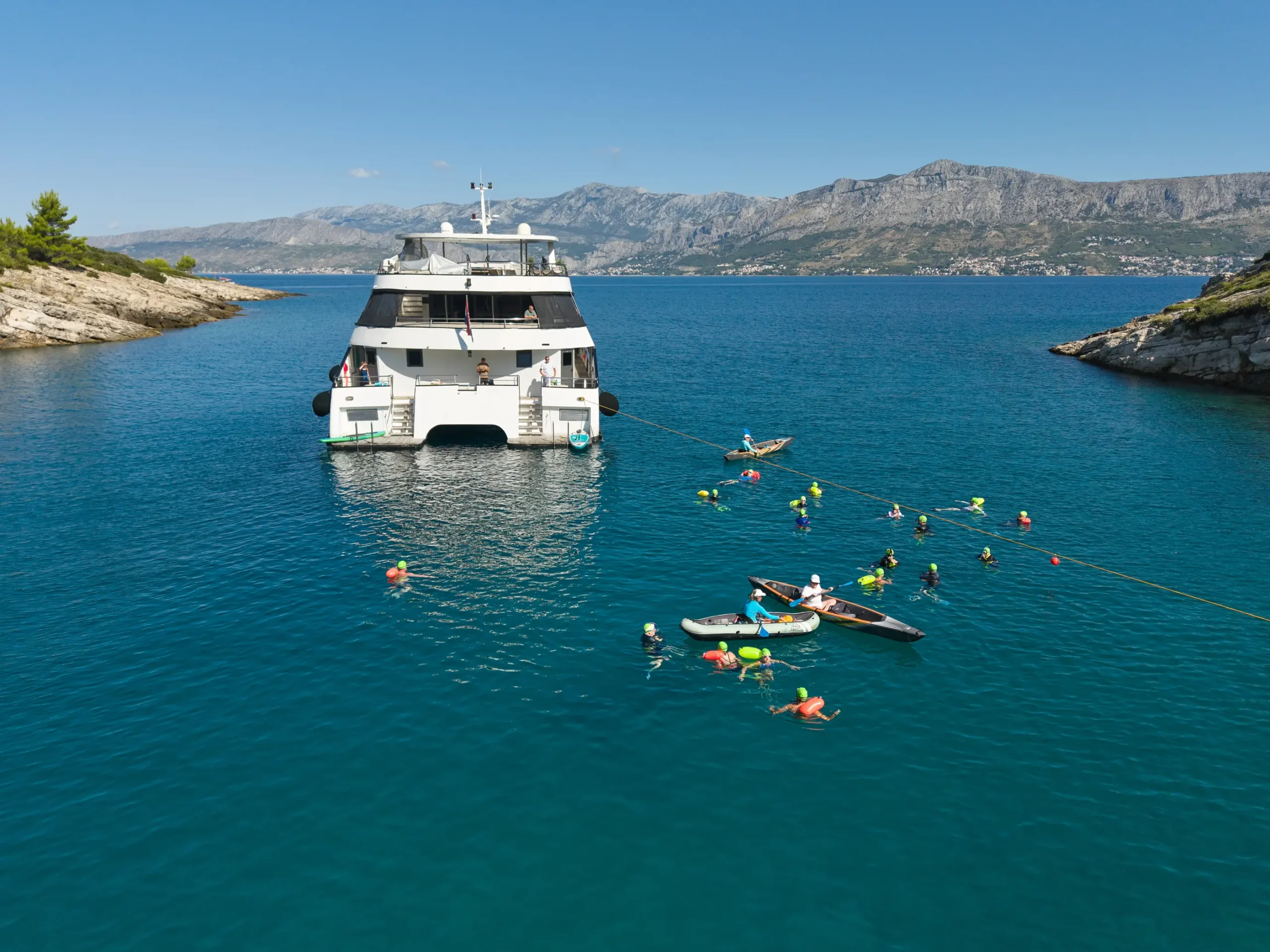 Open water swimmers