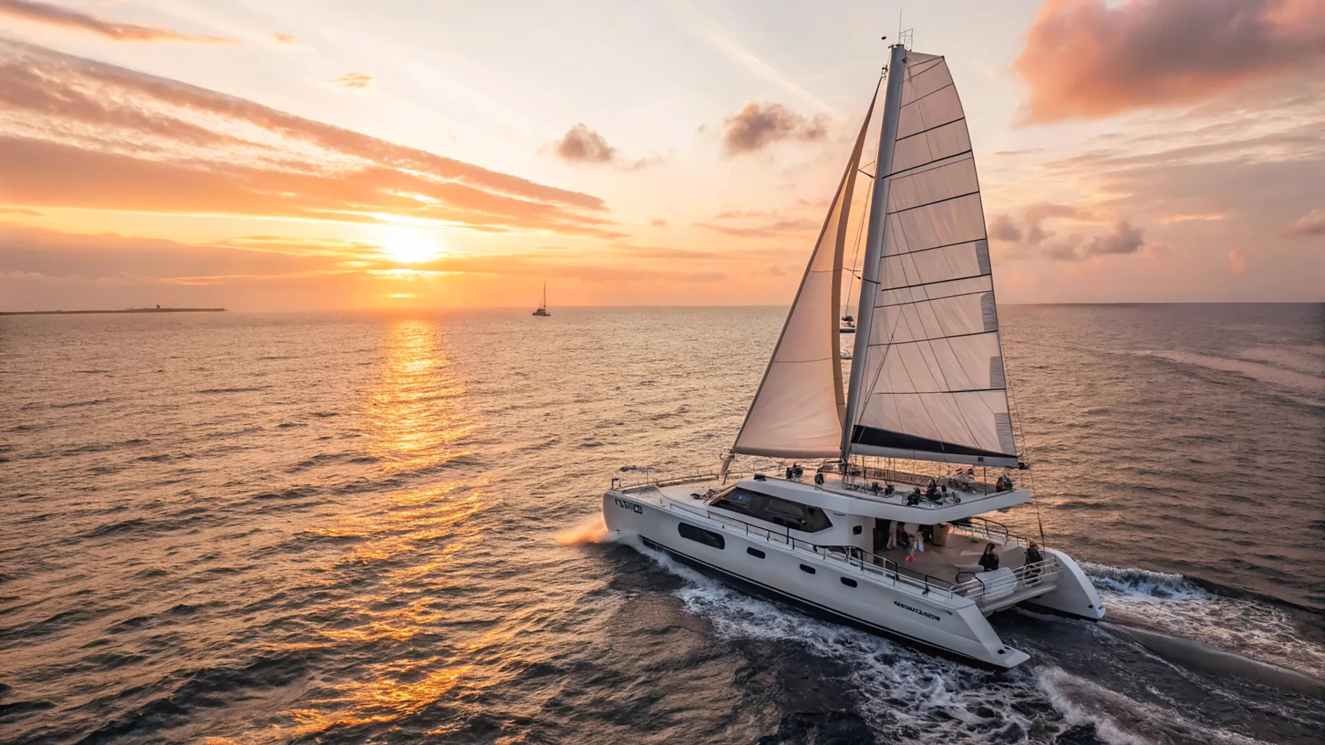 Sailboat or catamaran bare boat charter on the Adriatic — small Croatia cruise option
